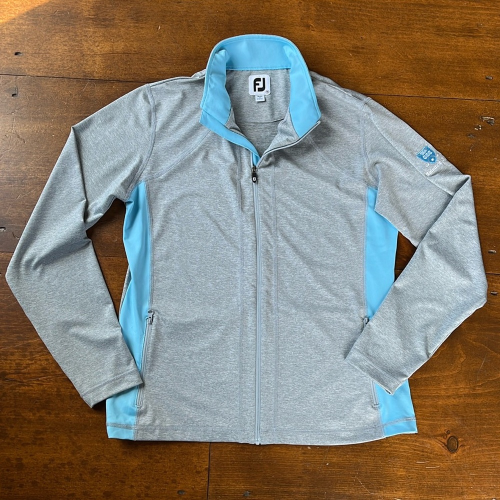 Footjoy FJ‎ Full Zip Lightweight Stretch Jacket Sz M